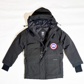 Canada Goose Black Expedition Down Parka Jacket