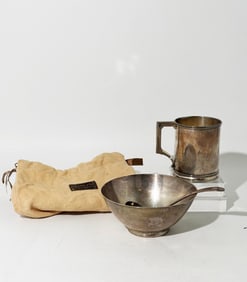 3 Good Sterling Pieces 2 Tiffany & 1 Gorham; 483G