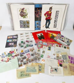 Postage Stamp Collection, Worldwide & China, US