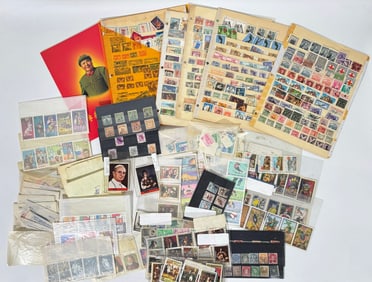 Collection World Wide Postage Stamps, China