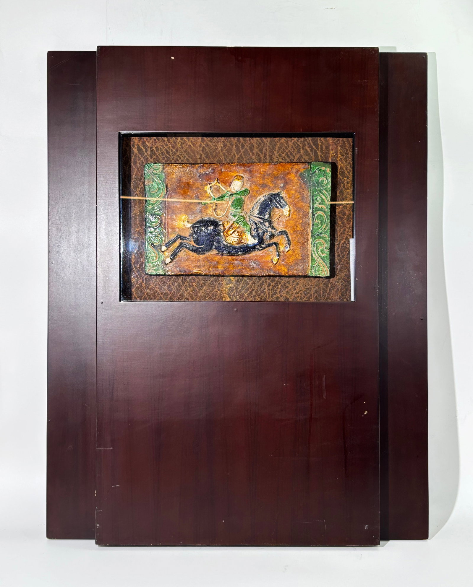 Chinese Cancai Glazed Ceiamic Tile (1 of 5)