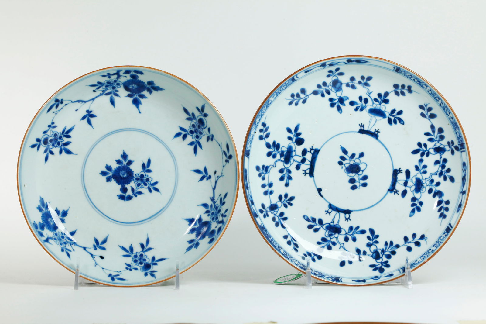 2 Chinese Kangxi "Batavia" Porcelain Plates (1 of 5)