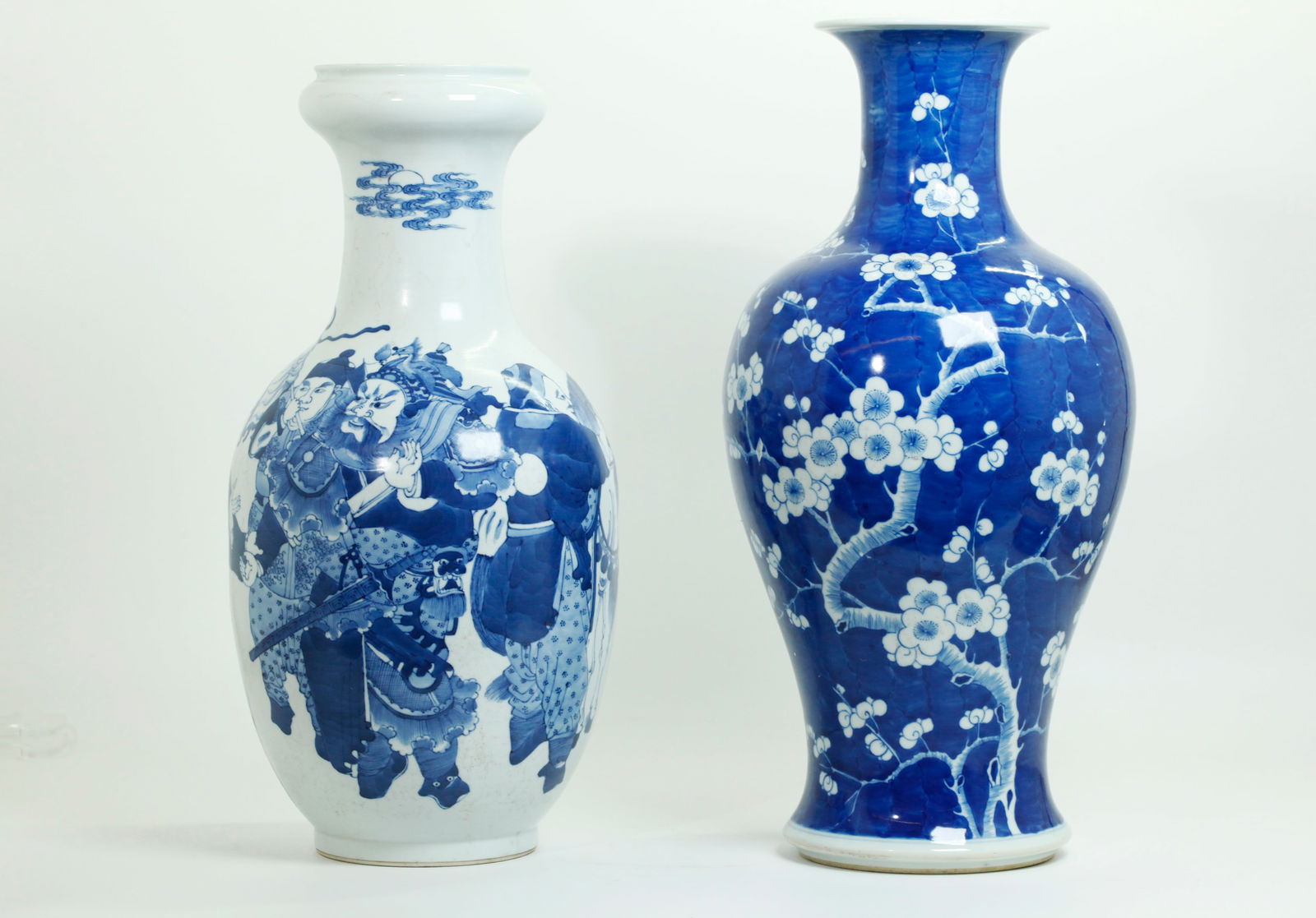 2 Chinese Blue & White Porcelain Vases (1 of 6)