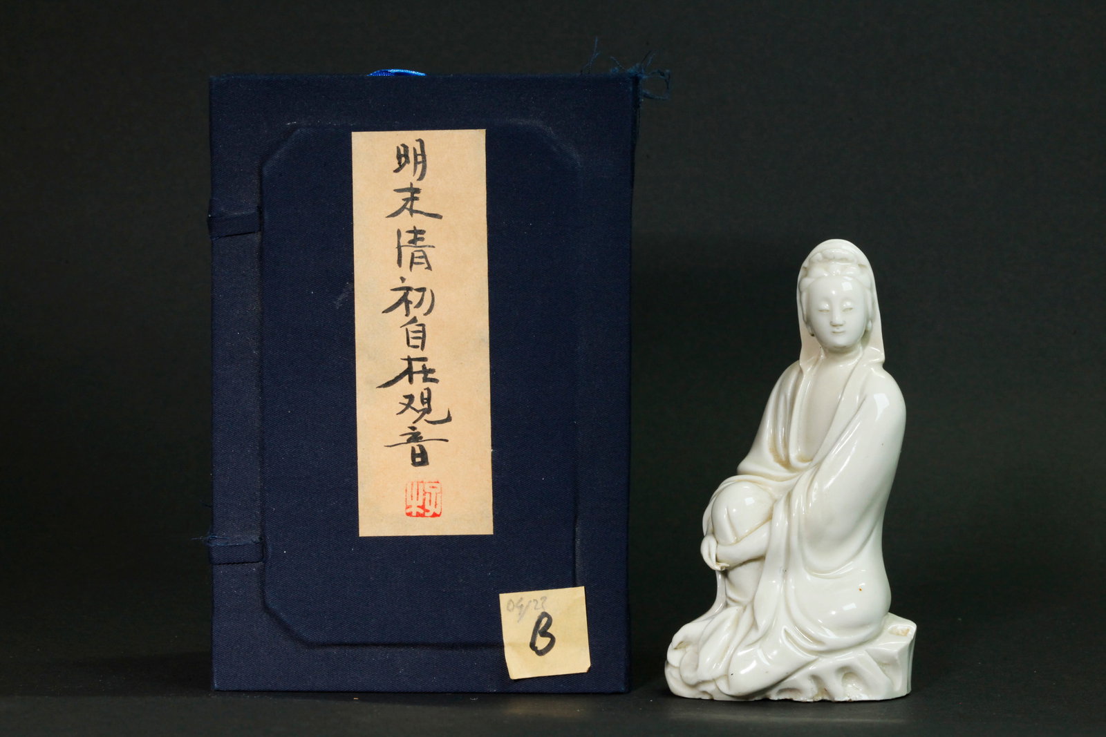 Chinese Late Ming Blanc De Chine Porcelain Guanyin (1 of 7)