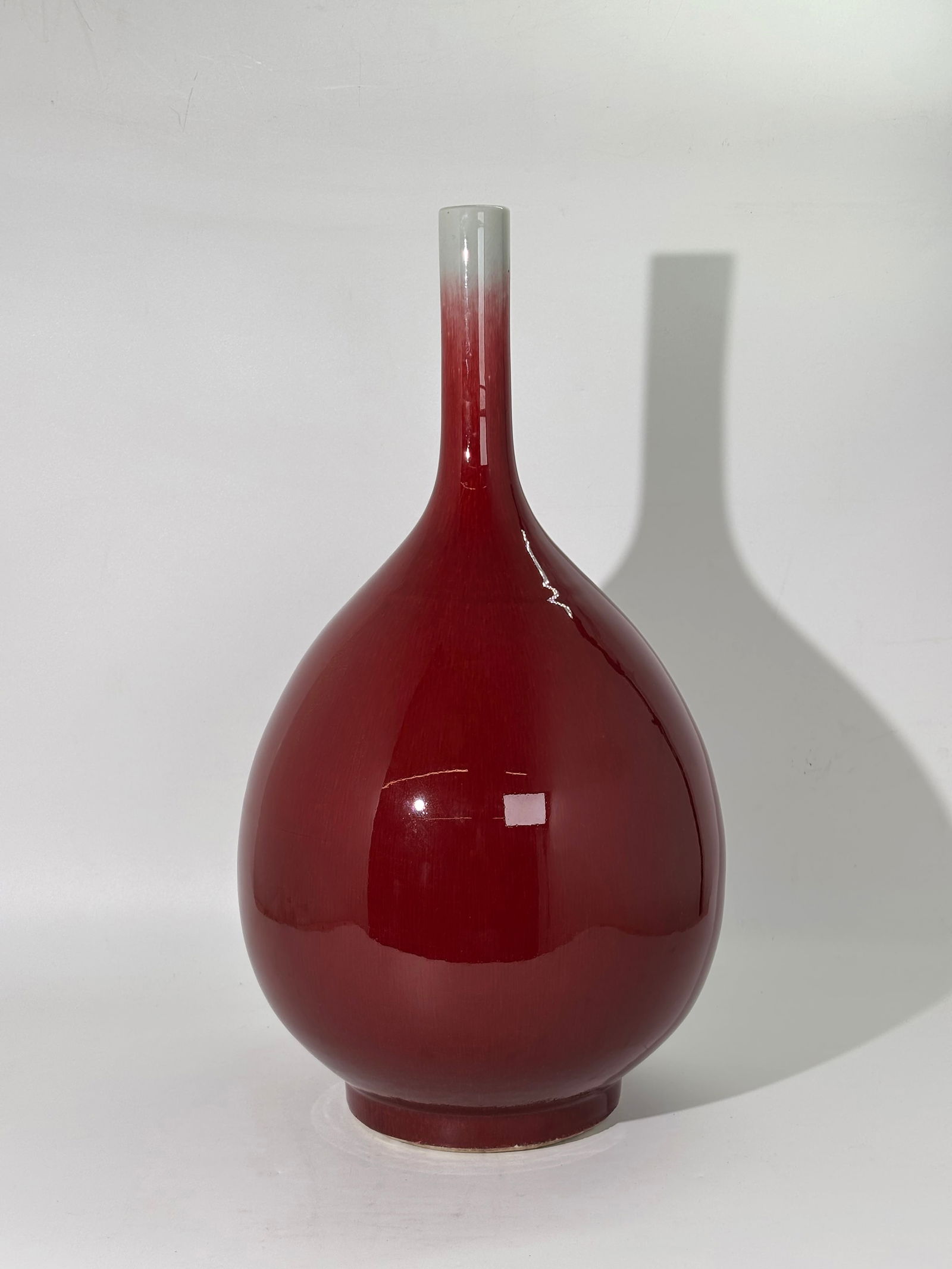 Chinese Late Qing Underglaze Red Porcelain Vase (1 of 8)