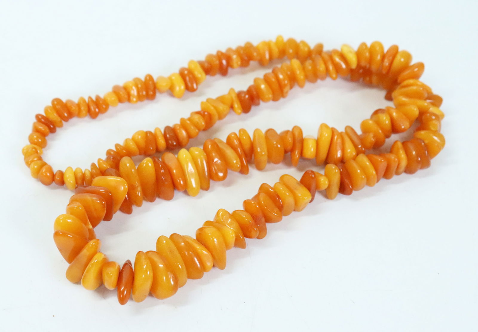 Group Vintage Butterscotch Amber Jewelry; 120G (1 of 5)