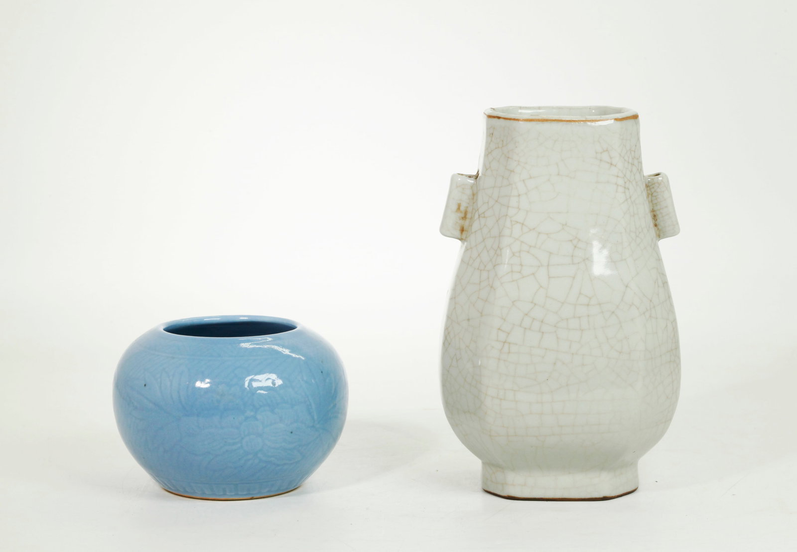 Chinese Guan Crackle Porcelain Vase Brush Washer (1 of 7)