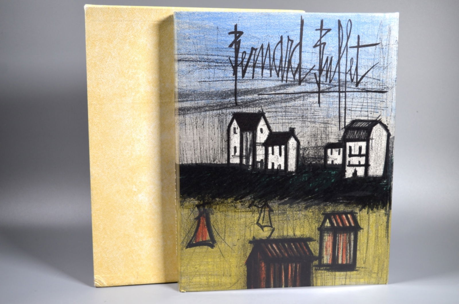 Bernard Buffet Lithographs 1952-1966, 11 original: Bernard Buffet Lithographs 1952-1966, Preface Georges Simenon, Catalogue Mourlot France 1967; with additional 11 original lithographs including the cover. .