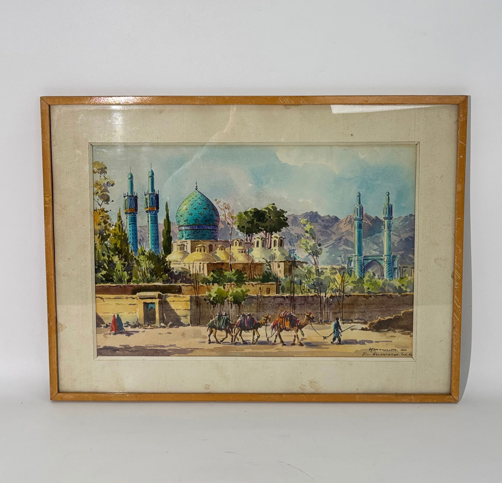 Watercolor; Hayrapetian Studio 1962 (1 of 4)