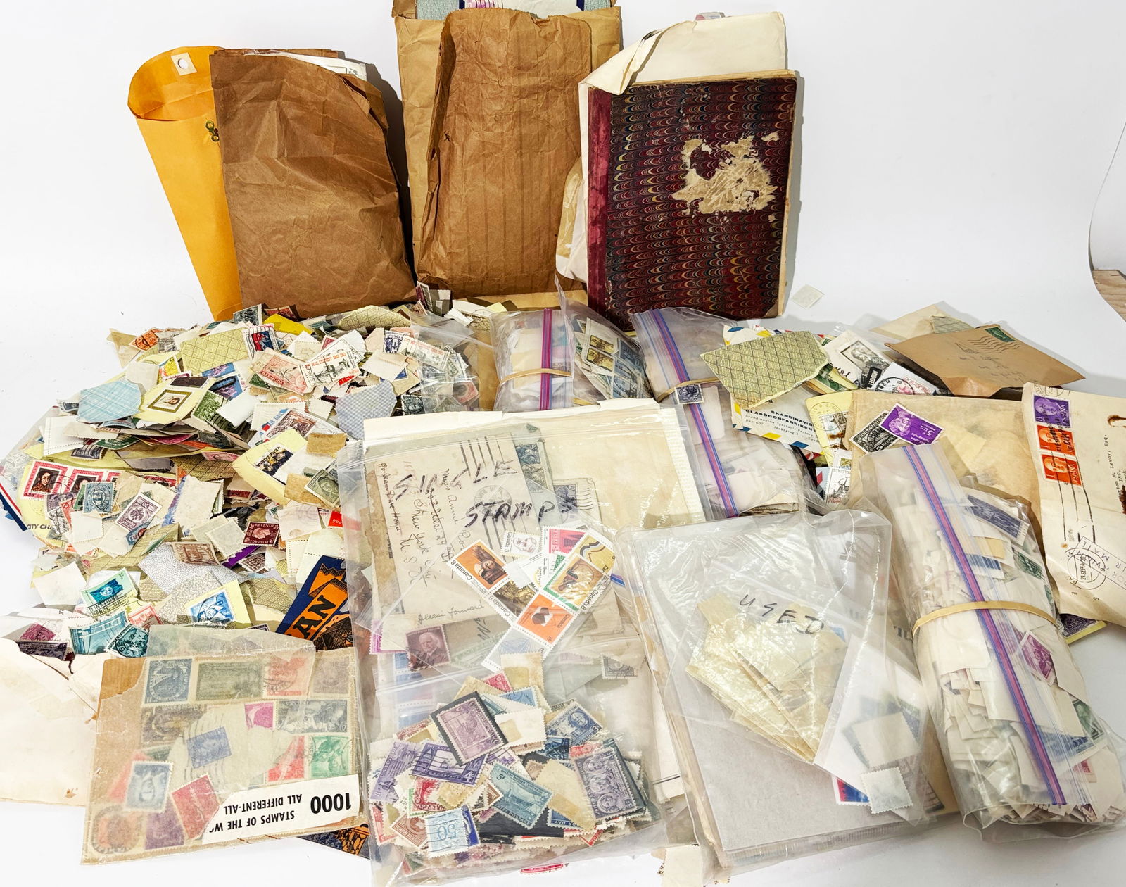 Group Of Vintage Stamps Collection (1 of 6)