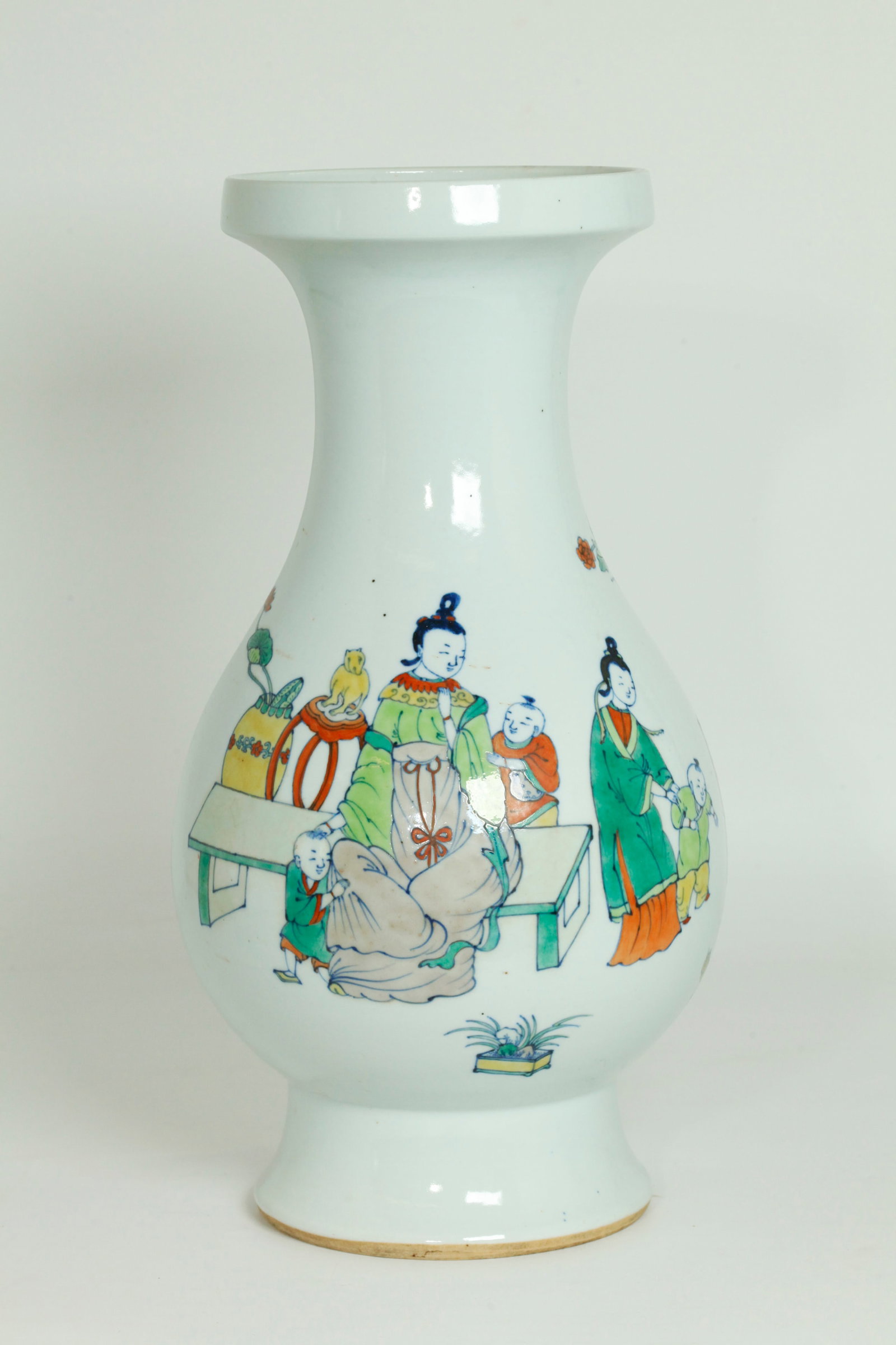 Chinese Doucai Enameled Porcelain Vase (1 of 5)