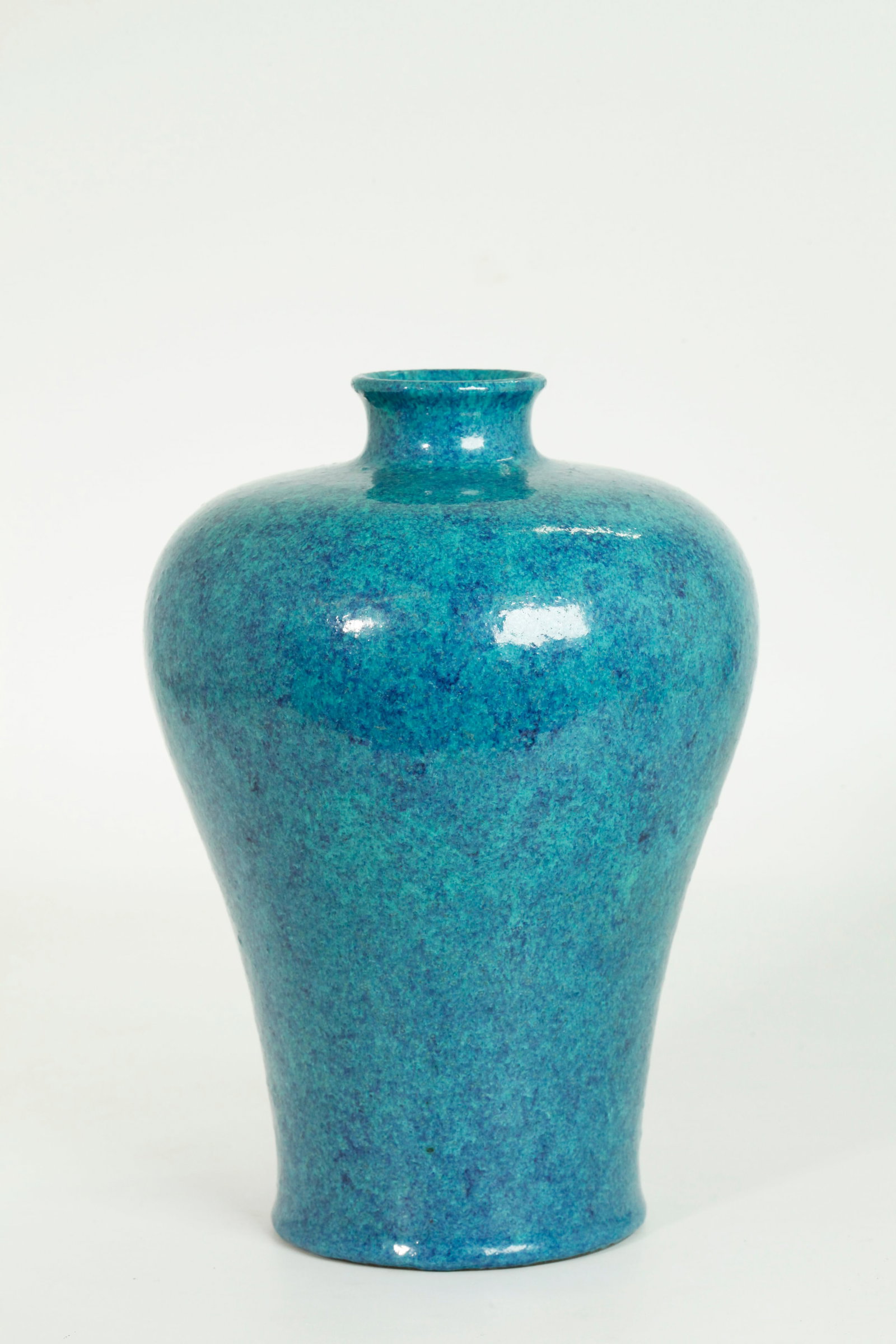 Lg Chinese Robin's Egg Glazed Porcelain Meiping (1 of 6)