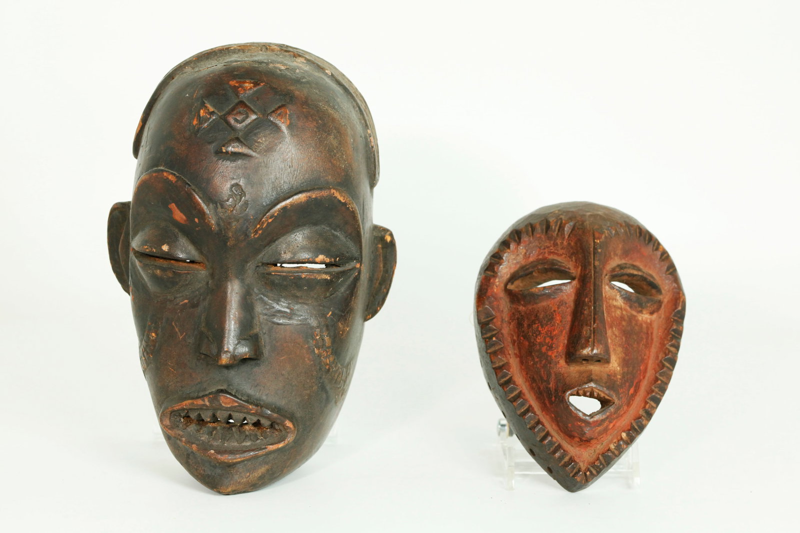 Vintage Mwana Pwo Mask, " Lukwakongo" Mask (1 of 5)