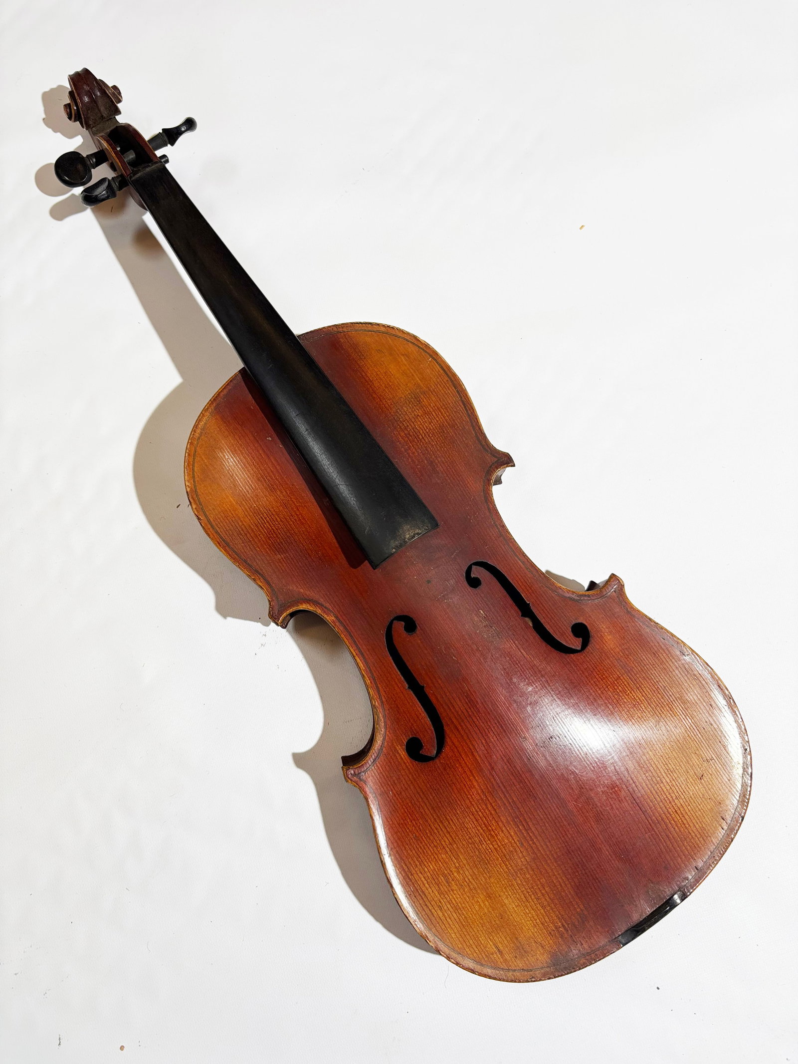 German 19th Century Violin Body & Wood Case (1 of 9)
