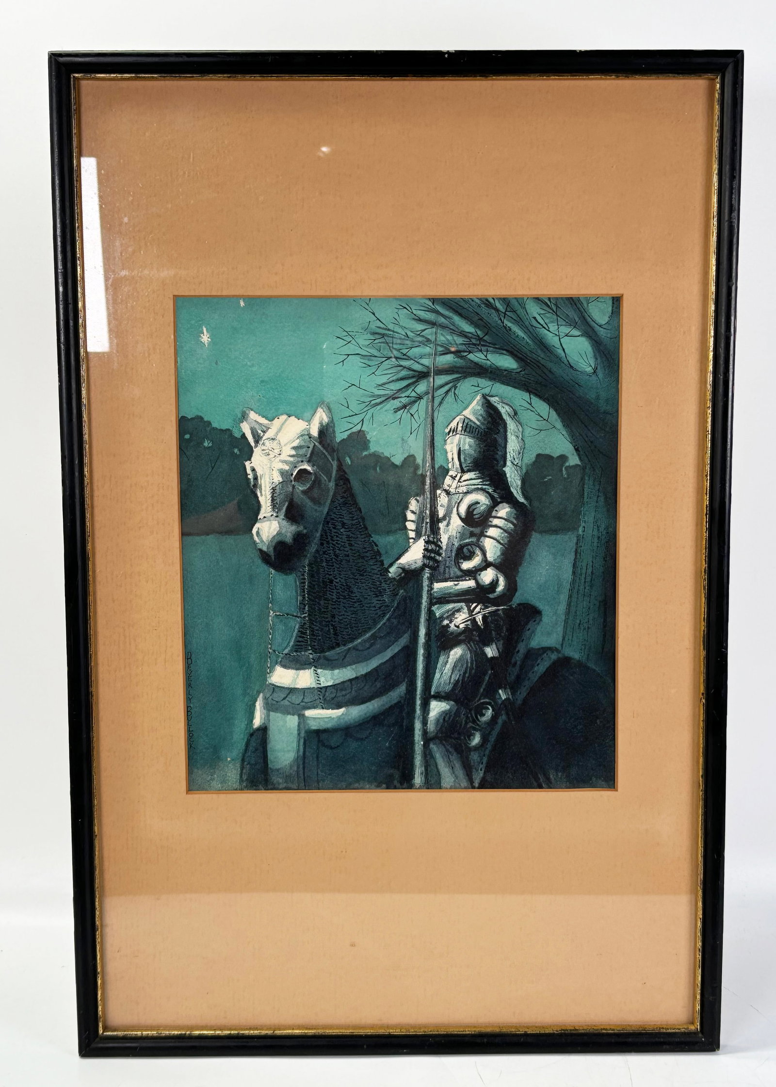 Beverly Bullock Illustration Knight in Moonlight (1 of 3)