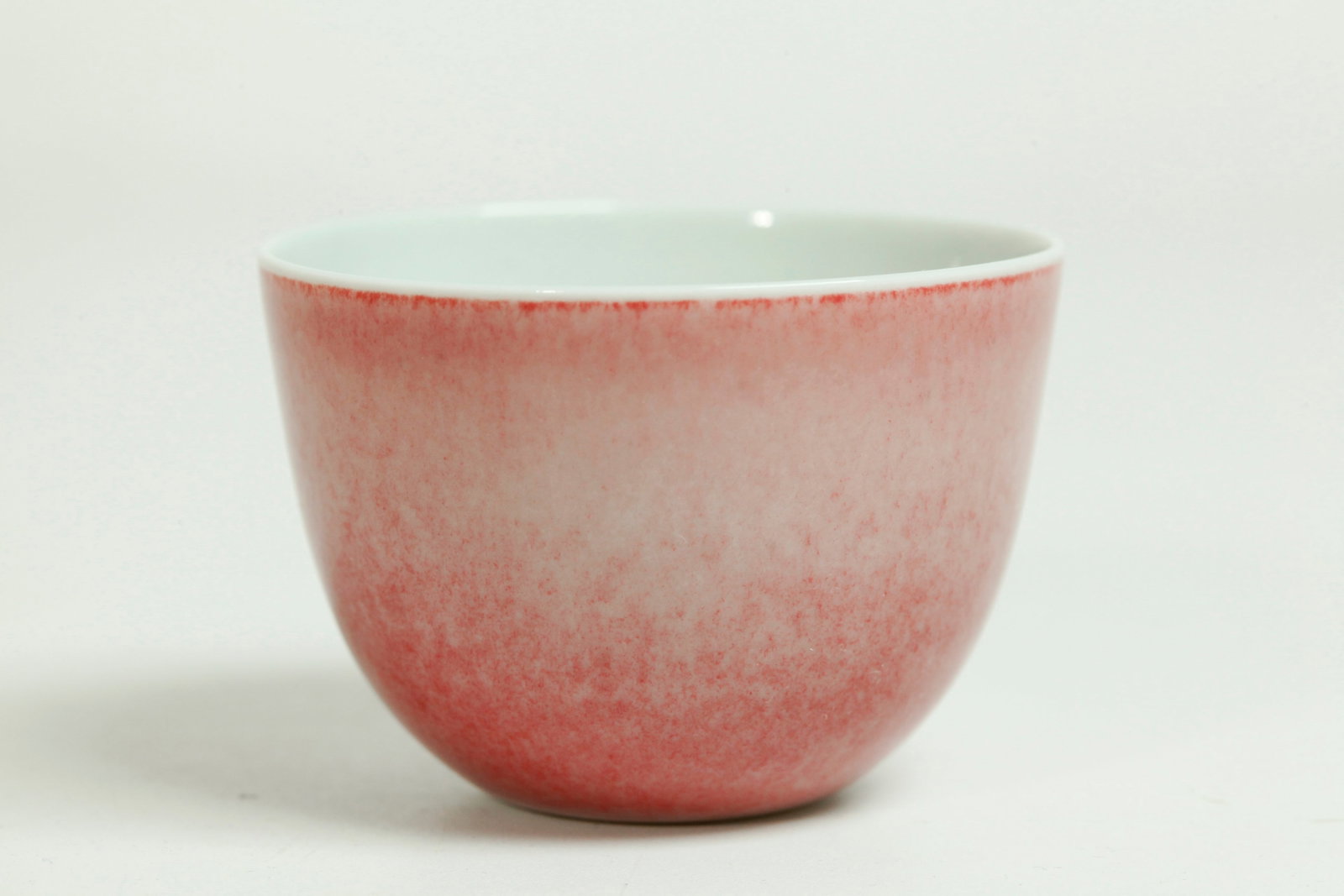 Fine Chinese Peachbloom Glazed Porcelain Sm Cup (1 of 5)