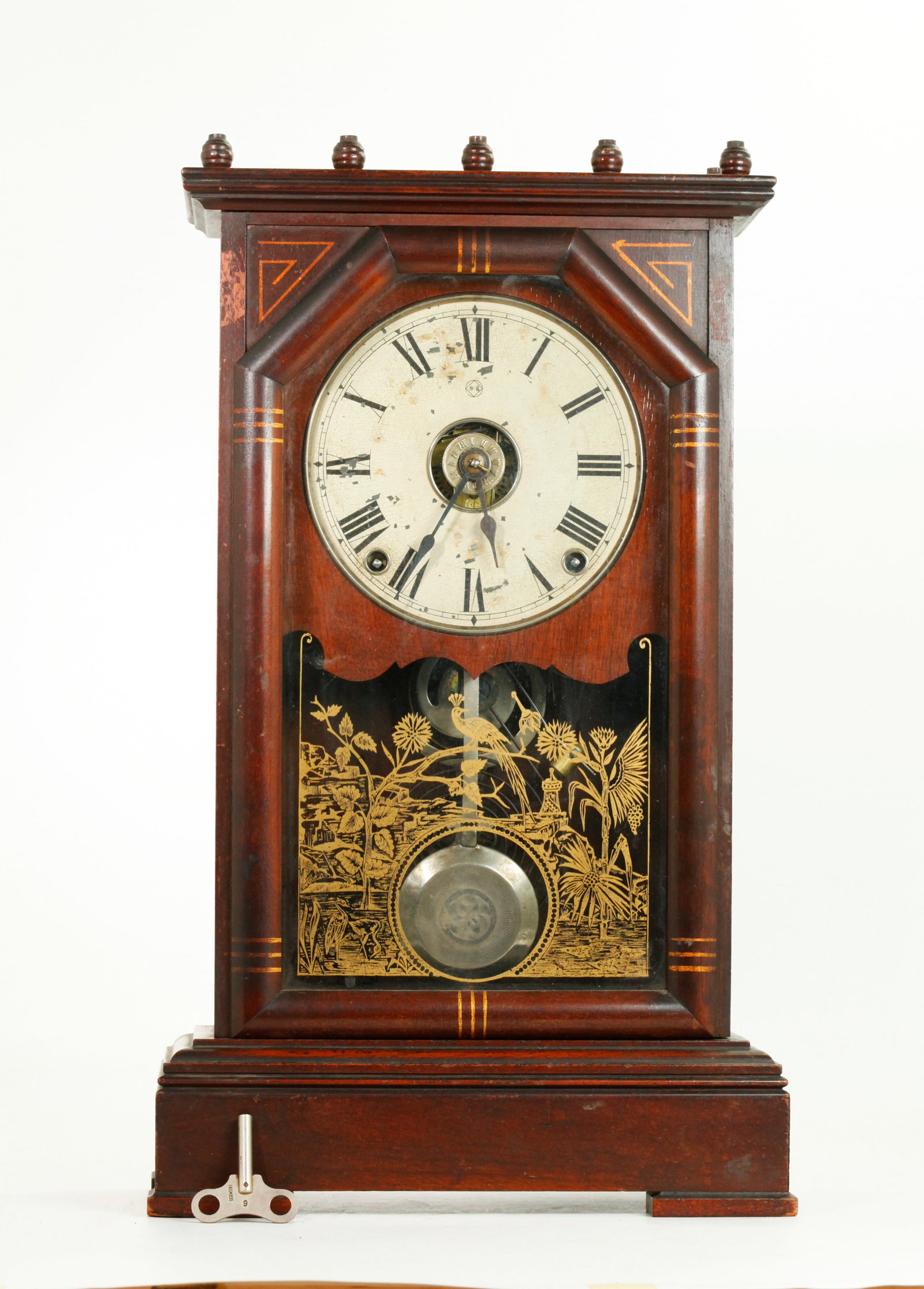 Seth Thomas 1880's Aesthetic Movement Mantel Clock (1 of 8)