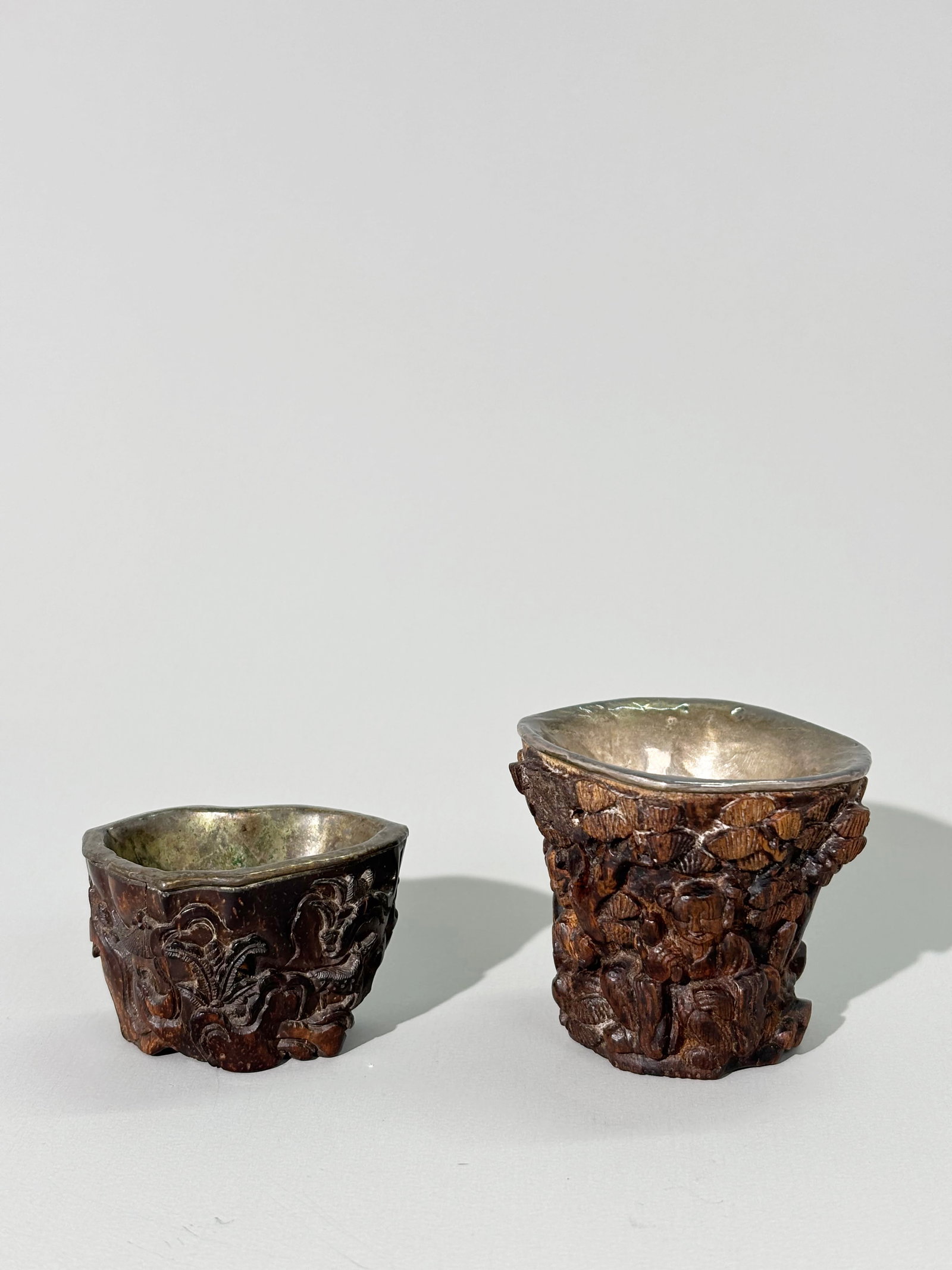 2 V Fine Chinese Qing Cups Chenxiang & Coconut (1 of 12)
