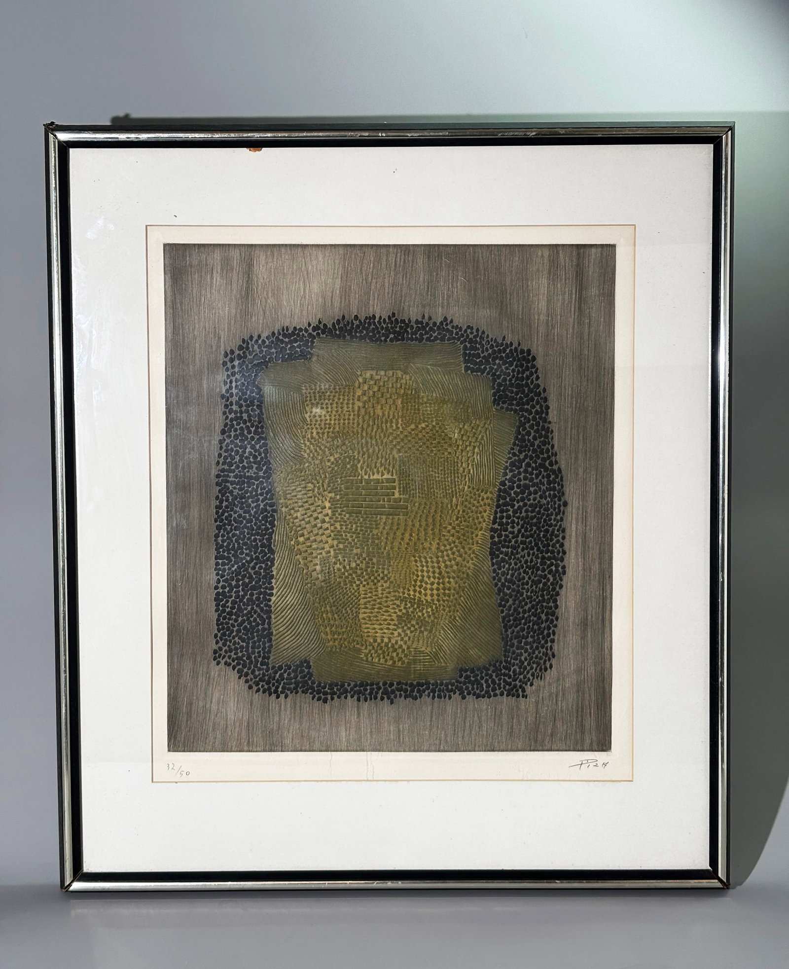 Arthur Luiz Piza; Relief Etching, Pyramid 1964 (1 of 5)