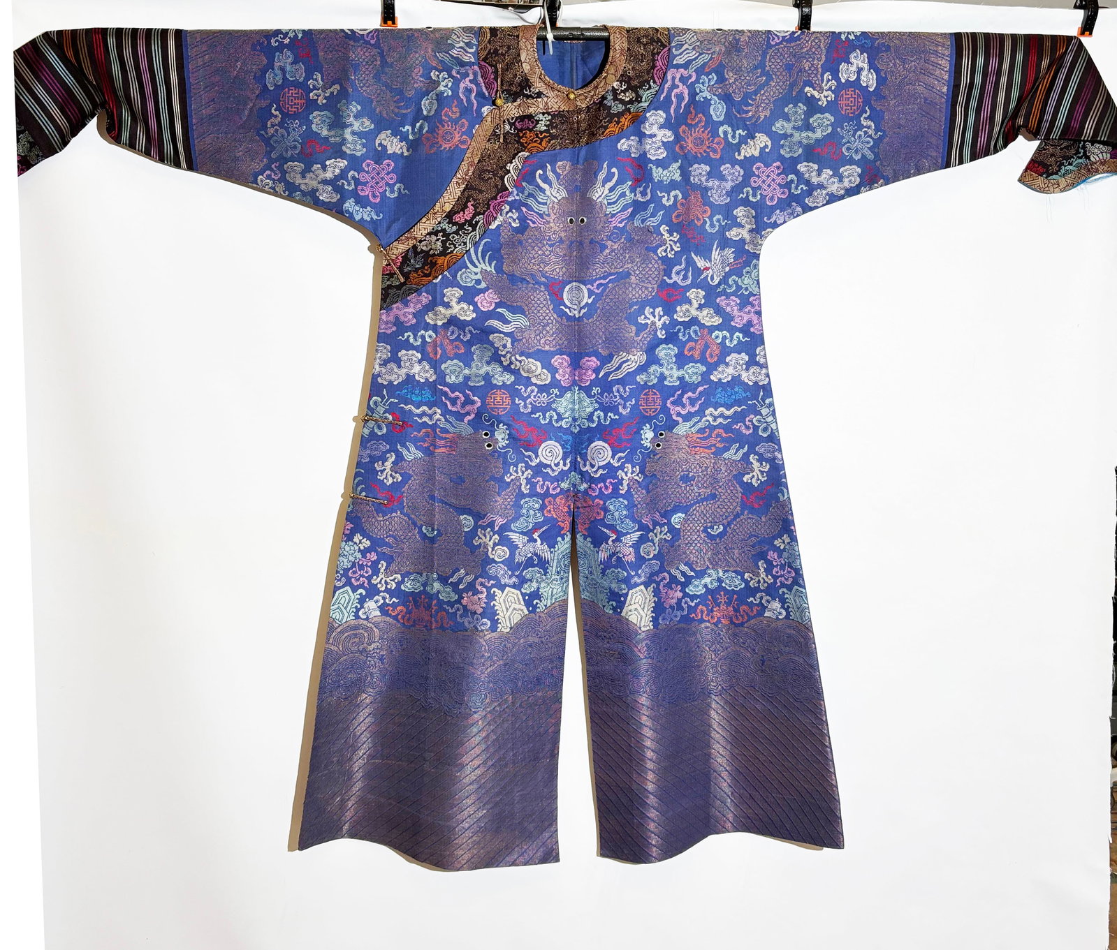 Fine Chinese Qing Imperial Lt Weight Dragon Robe (1 of 11)