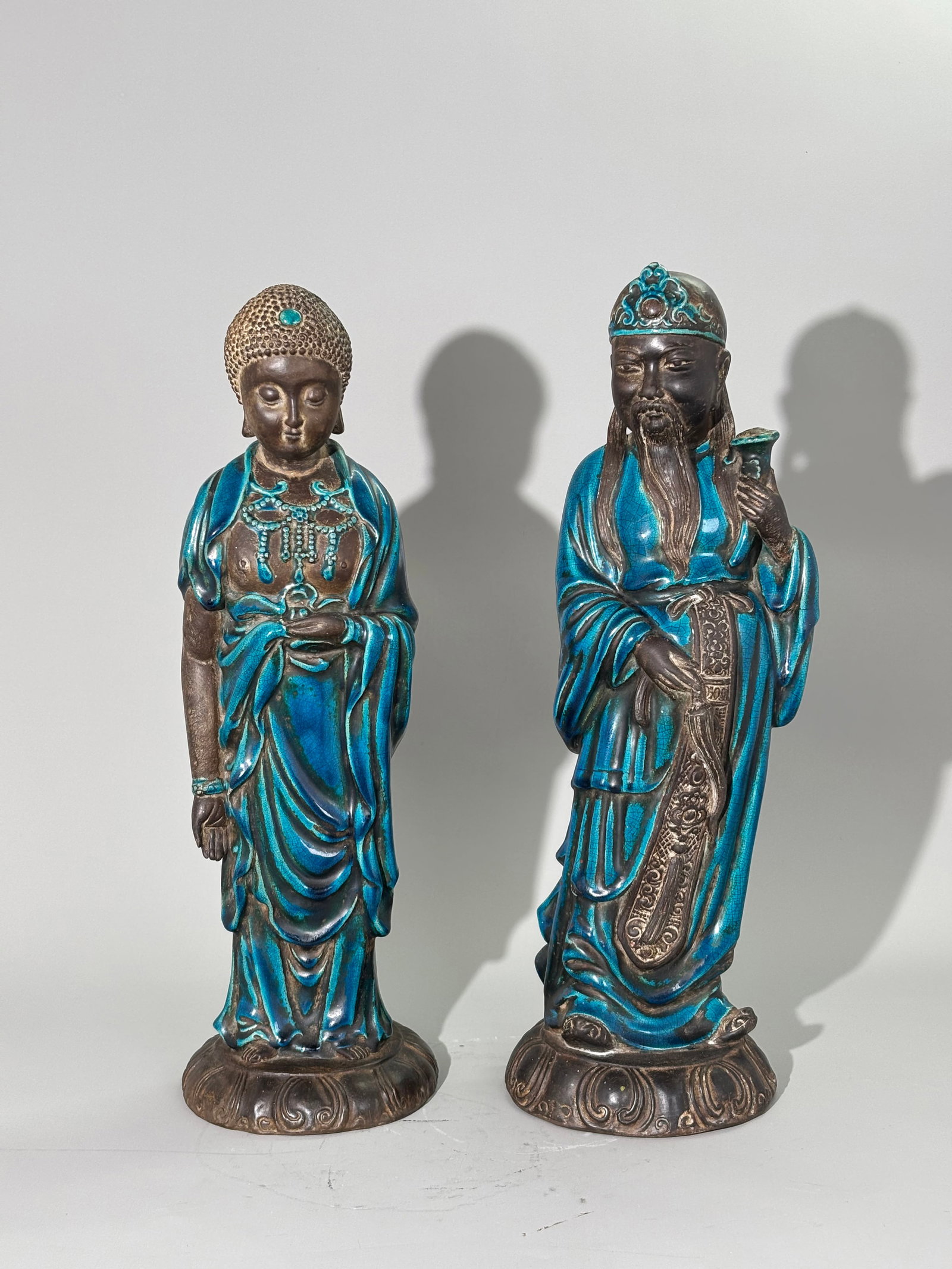 Zaccagnini 2 Italian Chinoiserie Ceramic Figures (1 of 11)