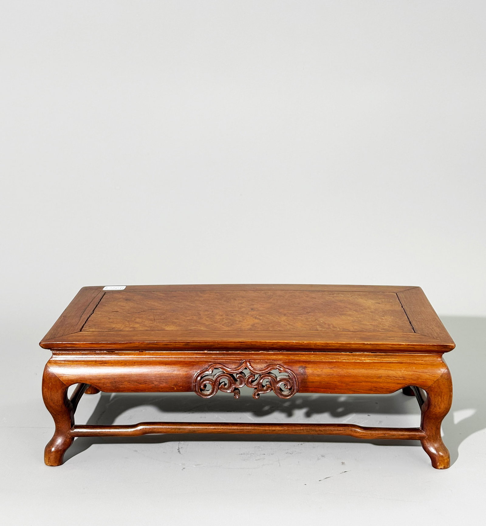 Chinese Qing Hard Wood & Huamu Mini Display Table (1 of 5)