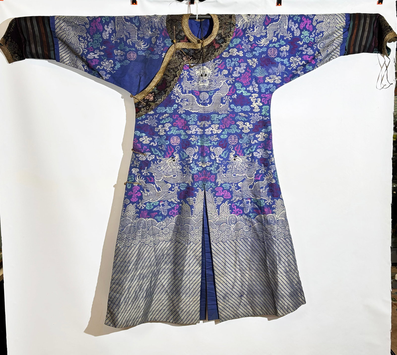 Chinese Qing Imperial Light Weight Dragon Robe (1 of 12)