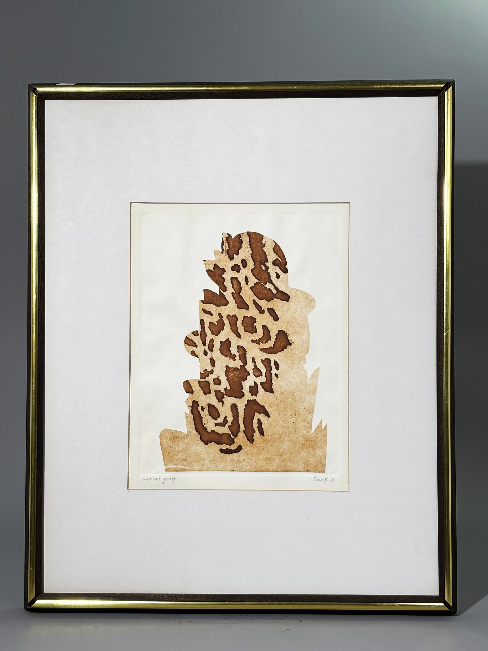 Latiff: 1969 Etching Aquatint; Artist Proof (1 of 5)