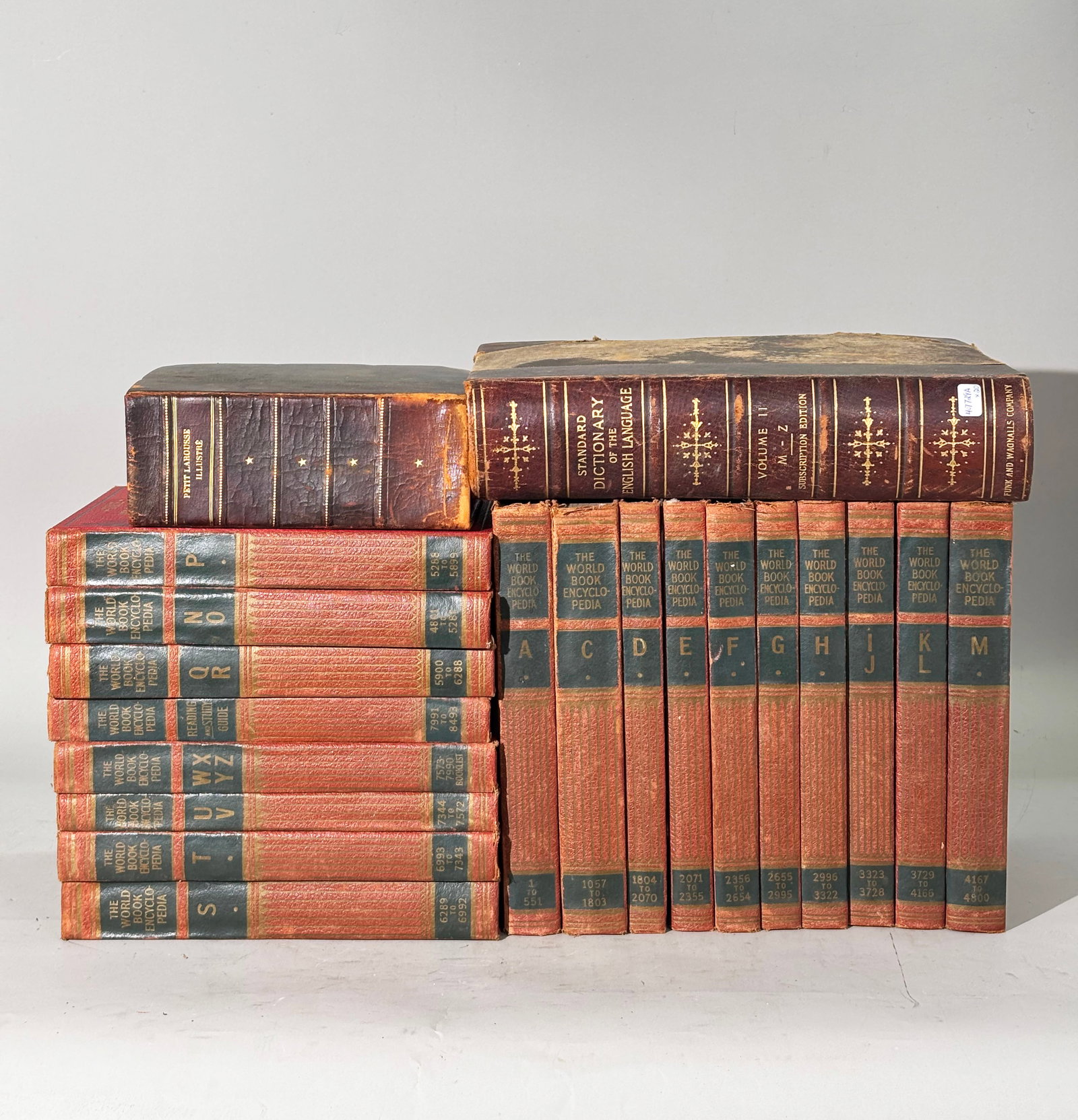 Vol 2 Funk Wagnalls 1900 Dictionary, Larousse, Etc (1 of 6)