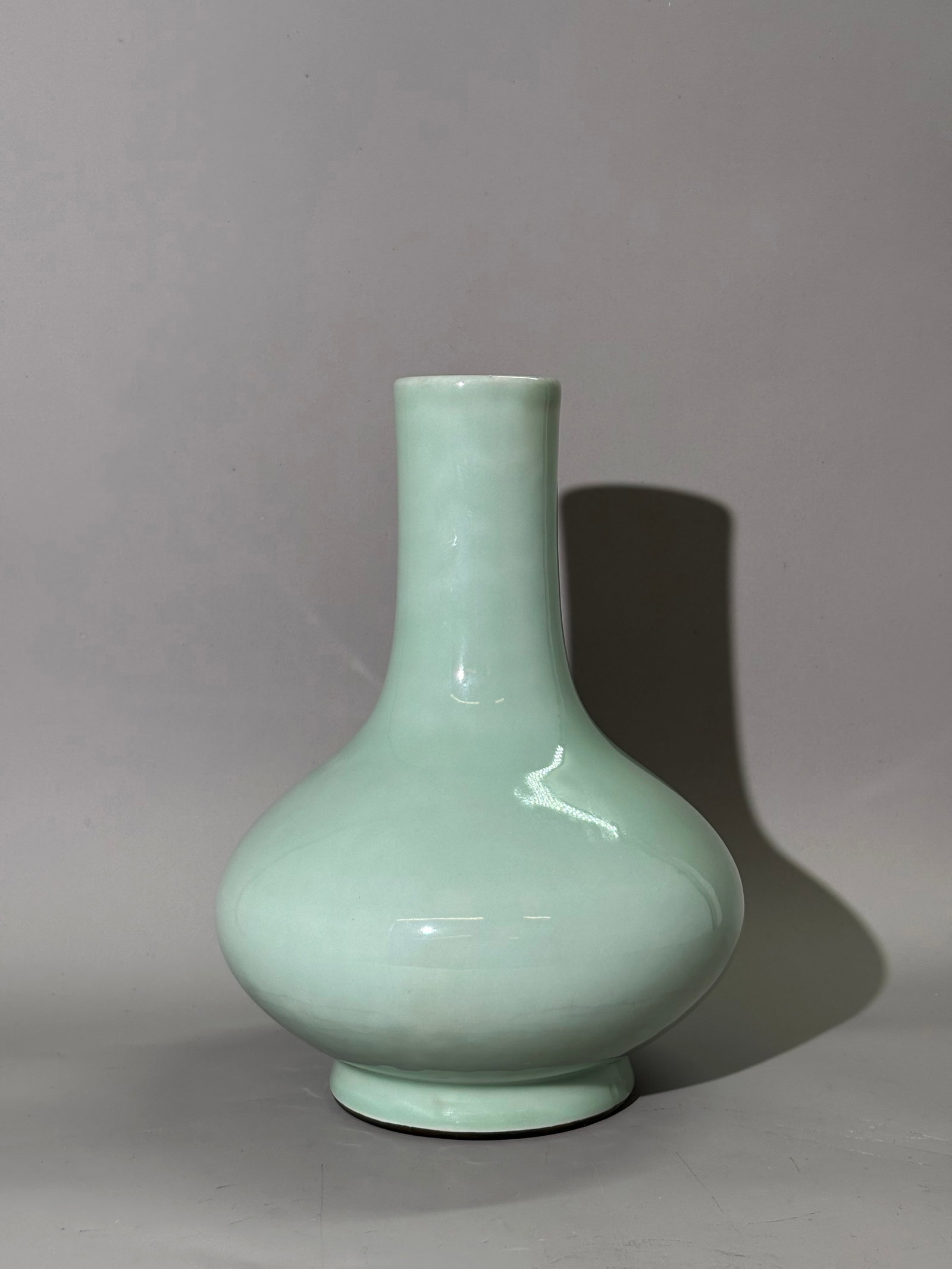 Chinese Pale Celadon Glazed Porcelain Vase (1 of 7)