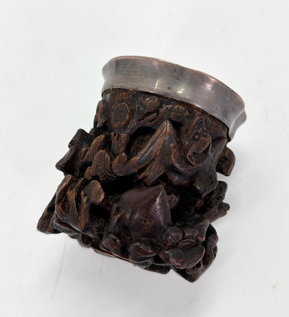 10 Rare Chinese 18/19th C Chengxiang & Silver Cups - 9