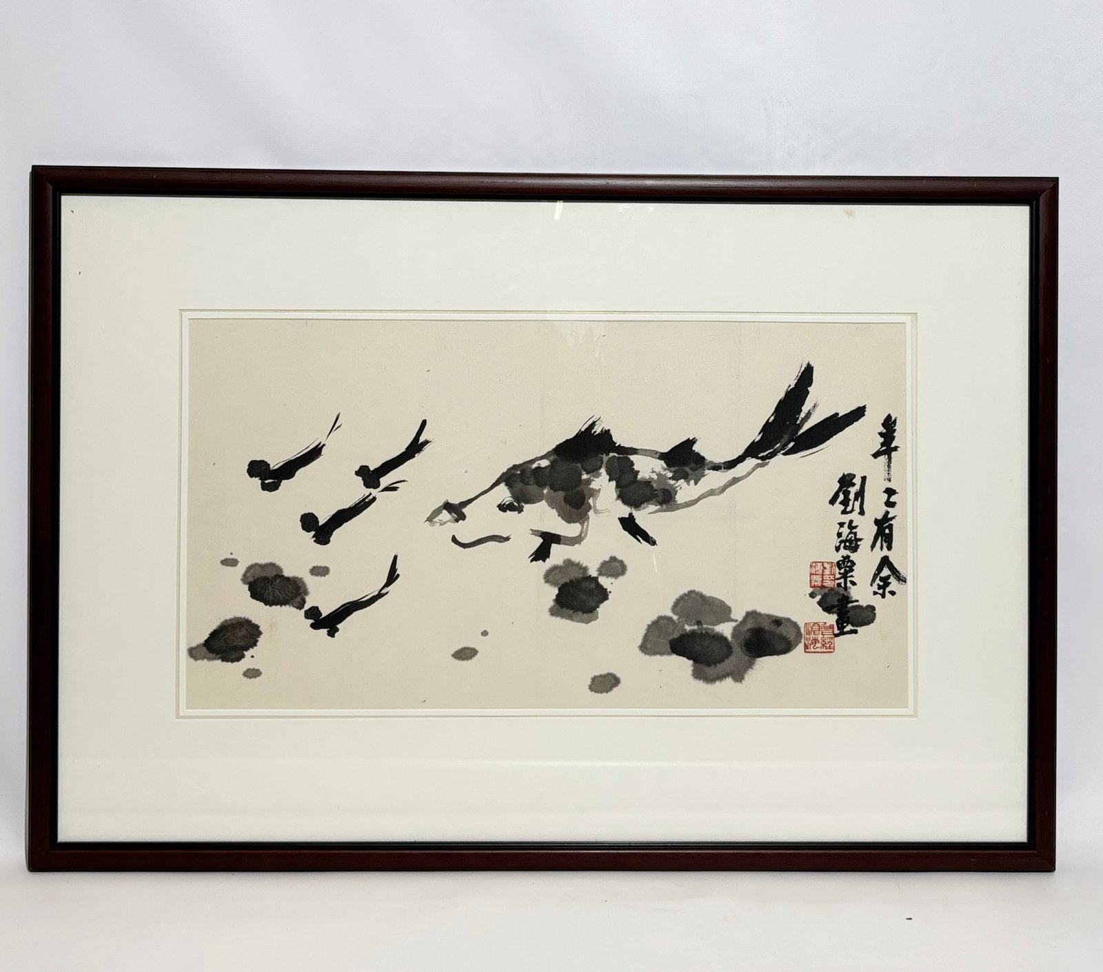 Liu Haisu ( 1896-1994), Chinese Ink Painting (1 of 6)