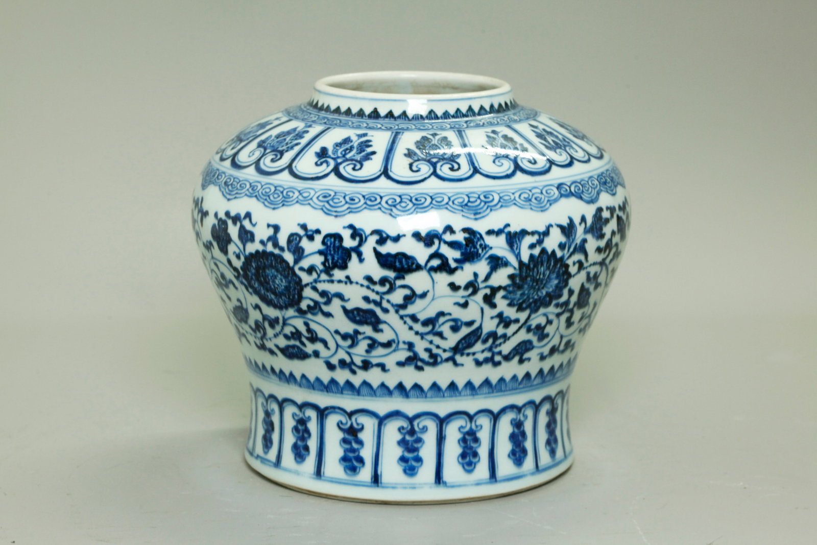 Chinese Blue & White Porcelain Jar (1 of 5)