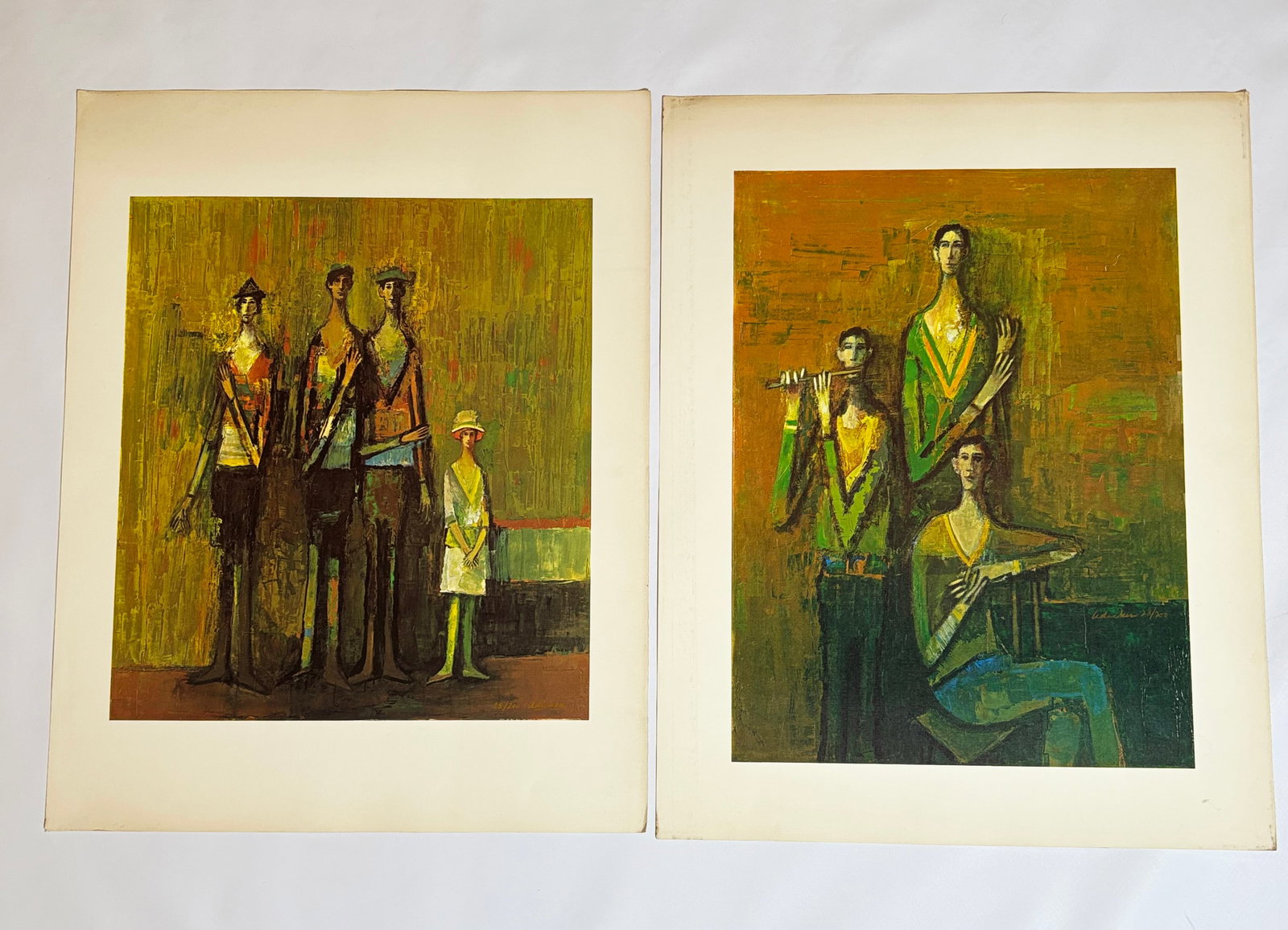 David Adickes 2 Signed Numbered Color Lithographs (1 of 5)