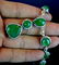 GIA Certified Natural Green Jadeite Necklace - 6