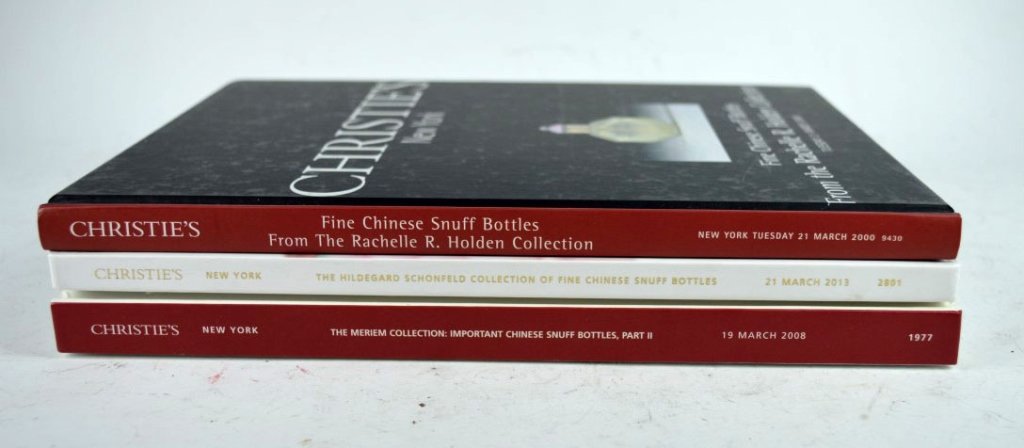 3 Christie's Snuff Bottle Auction Catalogues (1 of 4)