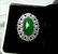 Green Jadeite Jade, 18K & Diamond Brooch/Pendant - 2