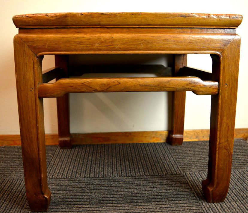 Rare Ming Chinese Huanghuali 4-Leg Stool (1 of 9)