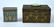 Chinese Gilt Silver Box & White Bronze Box