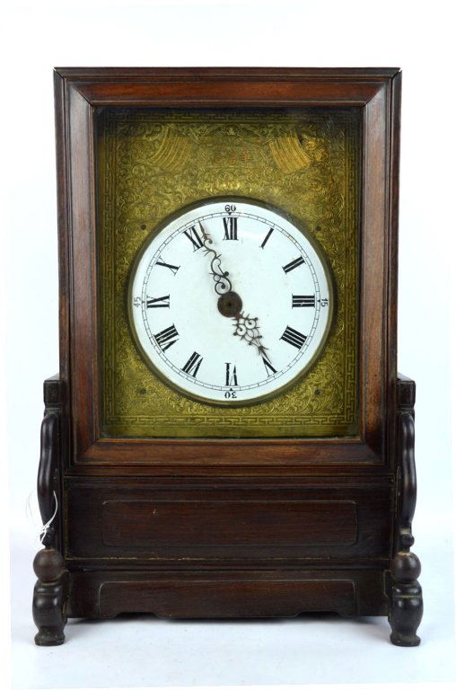 Fine Qing Dynasty Chinese Market Chiming Clock (1 of 9)