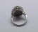 Apple Green Jadeite Jade Diamond Lady's Ring - 6