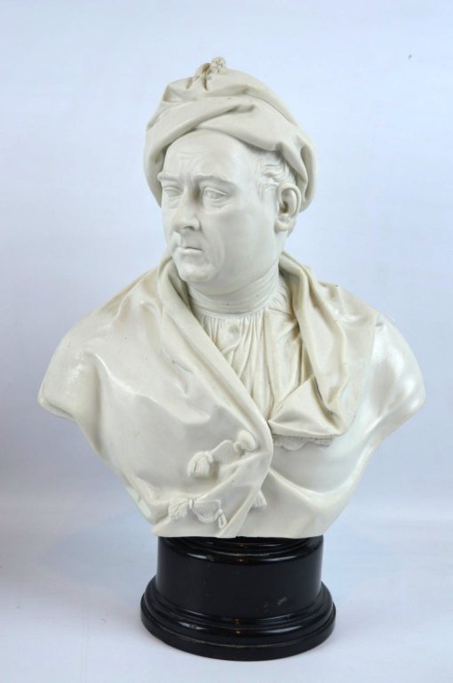 Early British Biscuit Ware: Handel, by Roubiliac (1 of 7)