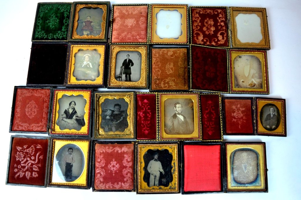 13 - Early American Daguerreotypes, Ambro's, Tin's (1 of 10)