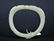 Good Qing Chinese Carved White Jade Dragon Bangle