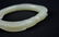 Good Qing Chinese Carved White Jade Dragon Bangle - 4