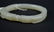 Good Qing Chinese Carved White Jade Dragon Bangle - 5