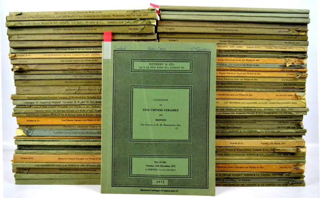 71 - Rare Sotheby's London Chinese Catalogues (1 of 10)