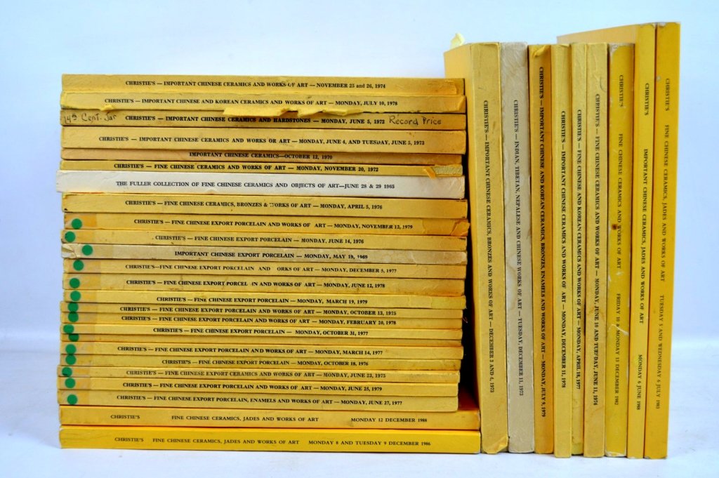 34 - Rare Christie's London Chinese Catalogues (1 of 10)