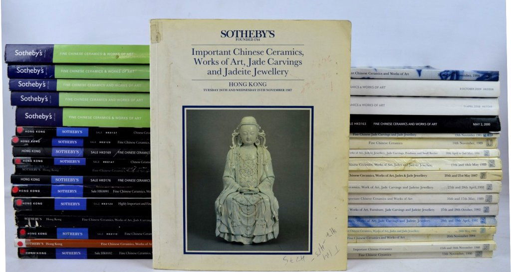 35 Good Sotheby's Hong Kong Chinese Catalogues (1 of 10)
