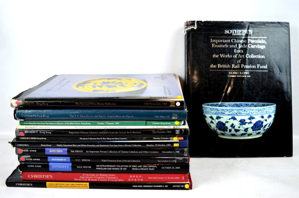 14 Important Hong Kong Chinese Auction Catalogues (1 of 10)